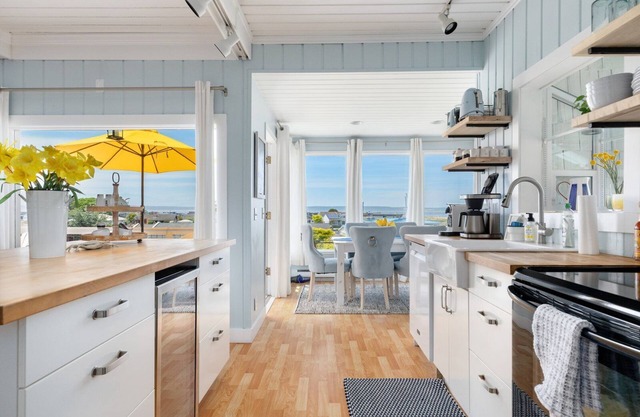 Sunny Whidbey Beach House with view of Puget Sound