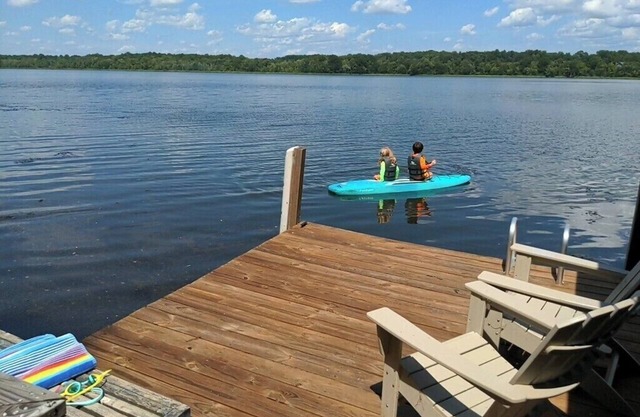 Sunrise Cottage on Lake Gaston is great for families and fishermen alike!