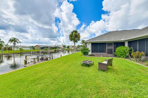 Sunroom and Dock! Canal-Front Home in Port Charlotte