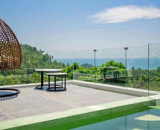 Sweet Home Sea view Pool apartment - 5 Mins from beach