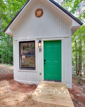 Sweet Tiny House Nestled Among the Towering Trees in Alabama