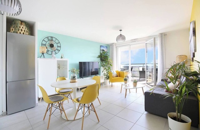 T3 - 2 bedrooms - Panoramic view Toulouse - Near CHU Rangueil - fully equipped