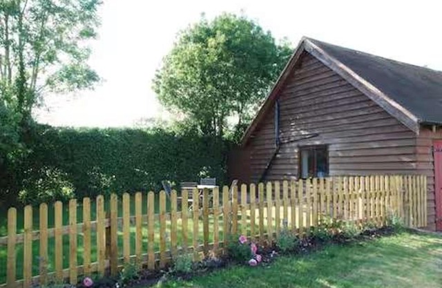 The Chalet is pet friendly on a farm near Malvern