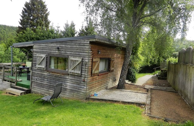 The charm of a wooden chalet with a magnificent view, not far from Spa