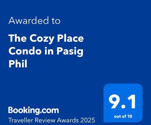 The Cozy Place Condo in Pasig Phil