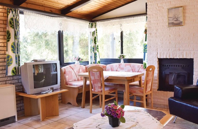 The detached vacation home with garden and spacious terrace is located in the forest holiday park in