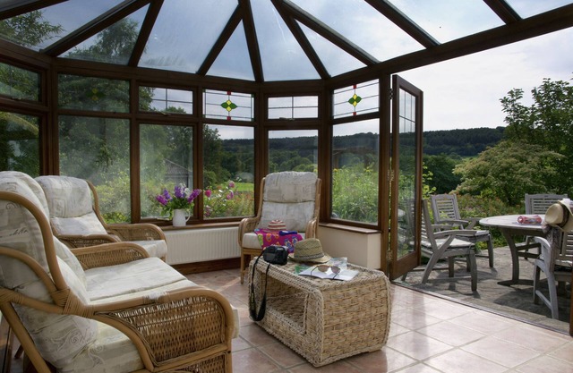 The Farm House with large garden and views with a private hot tub as an option