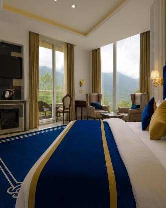 The Four Season Dharamshala # Centrally Heated & Air Cooled # Scenic Mountain View # Big Parking # Near Market # Top Rated # Most Awarded # Premium Rooms # Bar # Terrace # Lift # Property Of The Year#BY ROYAL GROUP#
