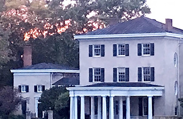 The Garden Suite in this National Historic Landmark in the Village of Geneseo