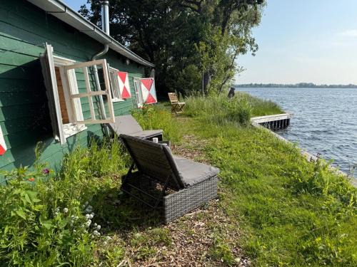 The Historical Trick Hut in the middle of the Lake
