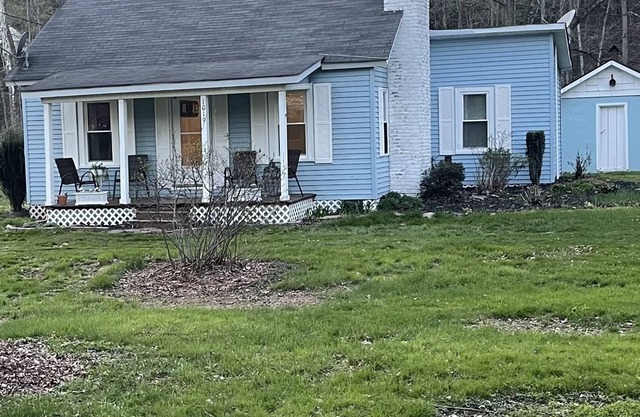 The Little Blue House Creekside