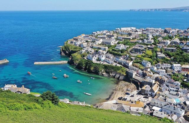 The Lobster Pot nestled in the picturesque Port Isaac harbour