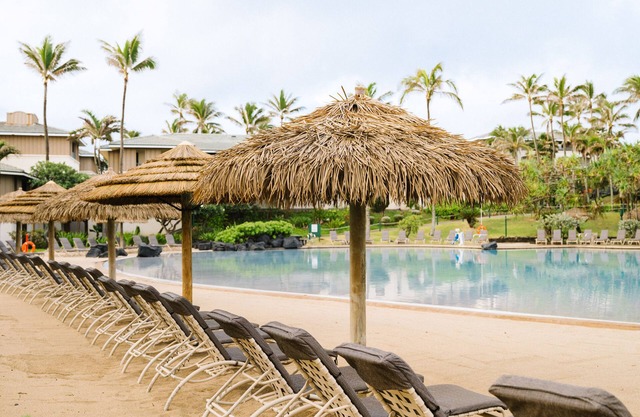 The Point at Poipu - 2 BEDROOM PARTIAL OCEAN VW 1 KING 2 TWNS W/ACCESSIBLE TUB