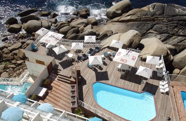 The relaxing Bantry Bay Heaven duplex apartment.