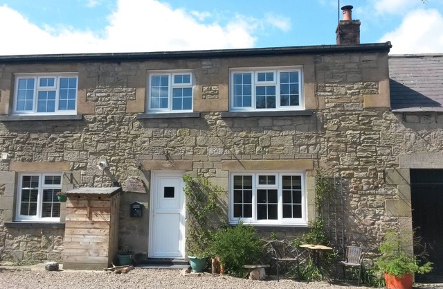 'The Stables'. A lovely stone built cottage in the small village of Powburn.
