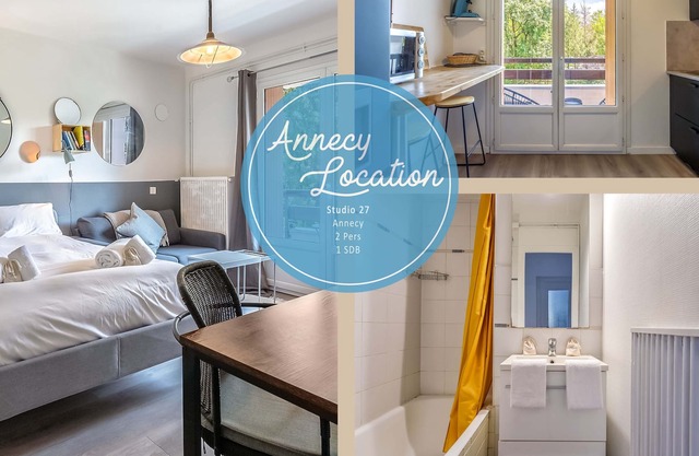 This apartment is a 0 bedroom(s), 1 bathrooms, located in ANNECY, Haute-Savoie.