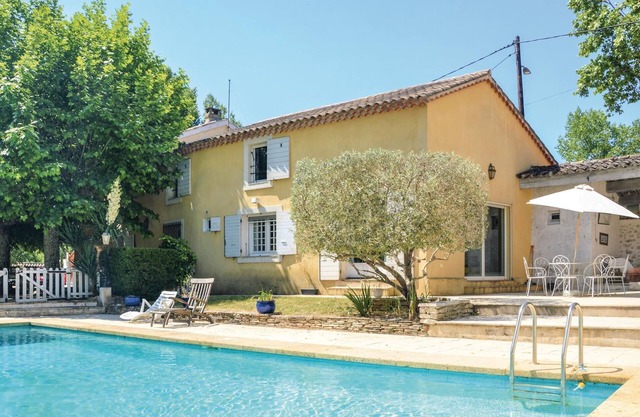 This great vacation home above a beautiful stream has a private pool and welcomes its guests in Meyr