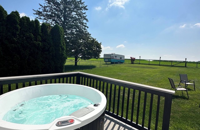 This stylish and spacious 3 bedroom home overlooks the beautiful farm fields in Southern Lancaster County