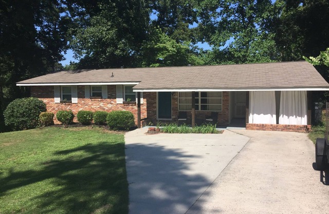 This updated brick home is ready for the Masters!