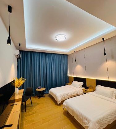 Times Mansion Hotel - Single size twin bed