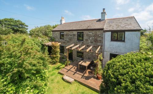 Traditional Cornish Cottage in the Countryside.