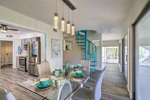 Tropical Waterfront Home Central Location!