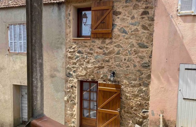 Typical little house in the village of Piana