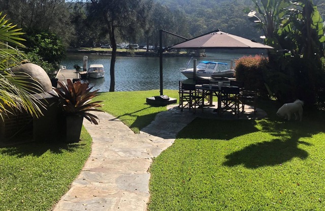 Unique Gorgeous Waterfront property on Pittwater with Jetty and flat back yard