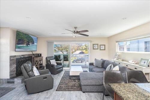 Updated 3Br W Oceanview Rooftop Deck Steps To Beach By Beachview Rentals