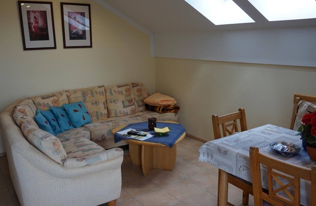 Vacation apartment (85 sqm) with underfloor heating and south-facing balcony