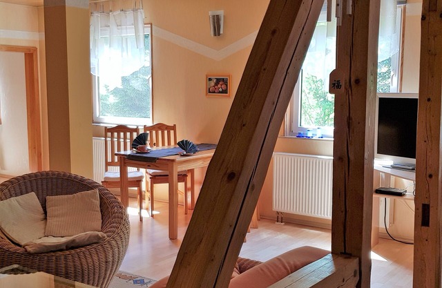 Vacation apartment "LYHSI 2-4 P/shared balcony/sauna 64 m²
