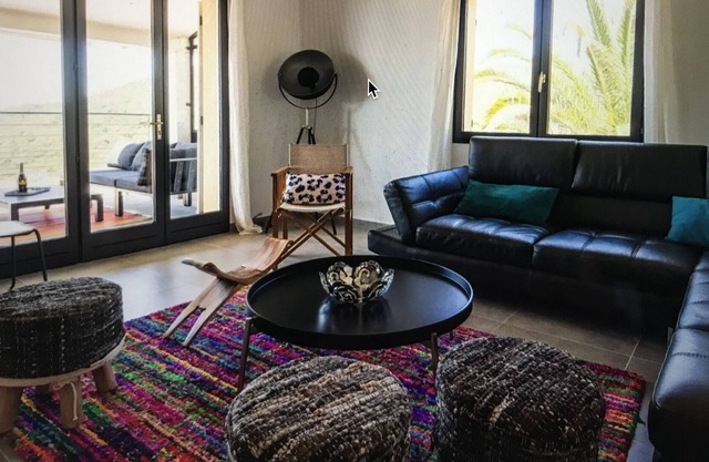 Villa 170m2 with heated pool, magnificent sea view on Valinco and Cupabia