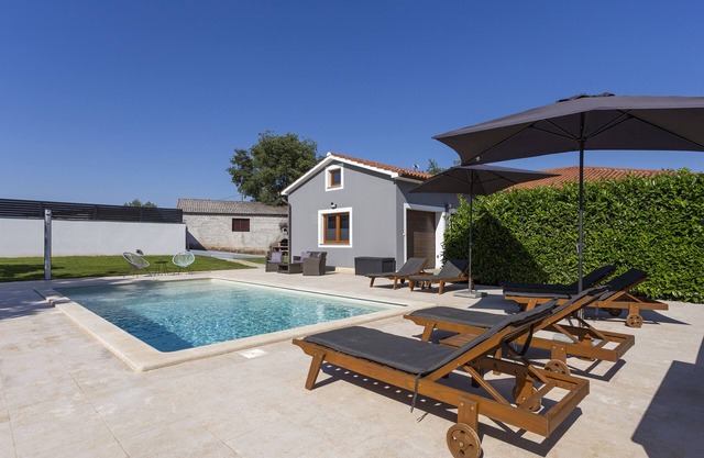 Villa Anavi with private pool and large garden for 8 persons in Istria, Croatia