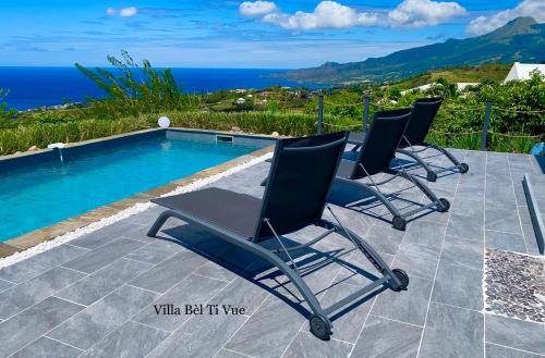 Villa Bèl Ti Vue Piscine Vue Mer et Montagne Pelée