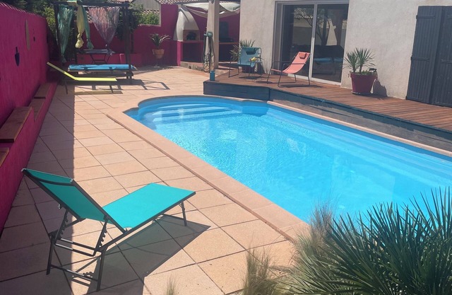 Villa Fleur de sel, private pool, air-conditioned, Cassis 20min away, classified 3 *.