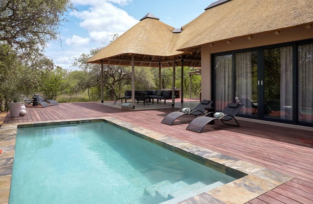 Villa Sibuya: attractive villa in South African bush