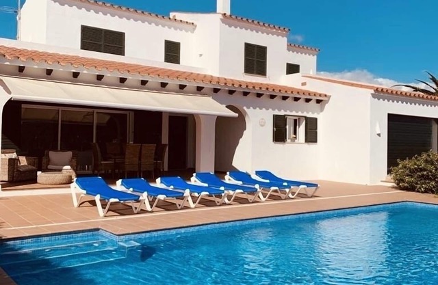 Villa With Private Pool And Sea Views next to the beach