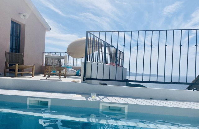 Village house sea view Gulf of Saint Florent with roof top swimming pool
