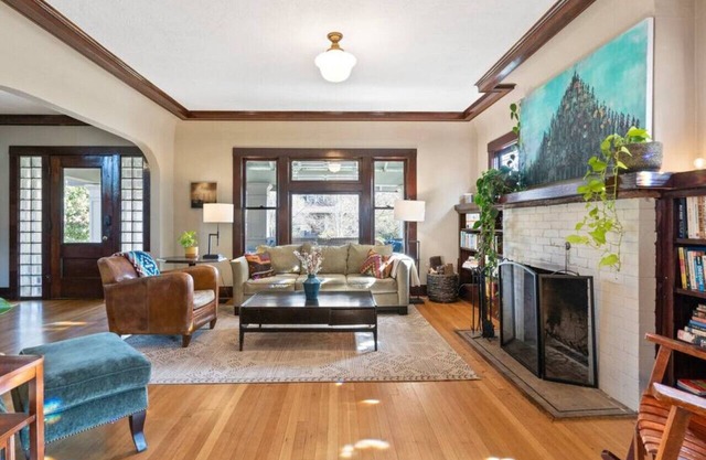 Vintage-Modern Craftsman Home Near Alberta Arts