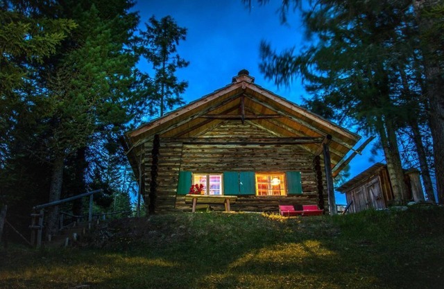 Waldhütte Seinerzeit - Almdorf Tonnerhütte