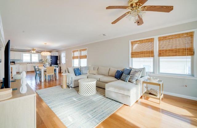 Walk to Brigantine Beach Home with BBQ and Yard
