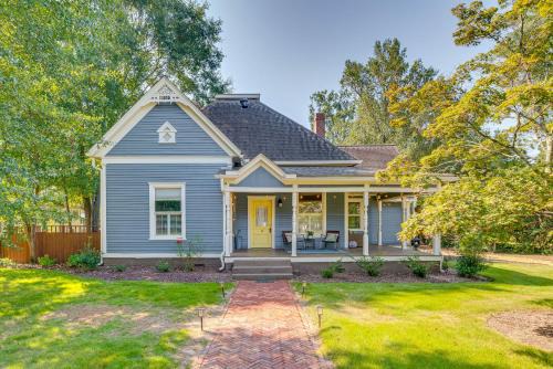 Walk to McDonough Square Family Home with Fire Pit