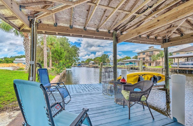 Waterfront Home w/Dock, Kayaks, Pool + More!