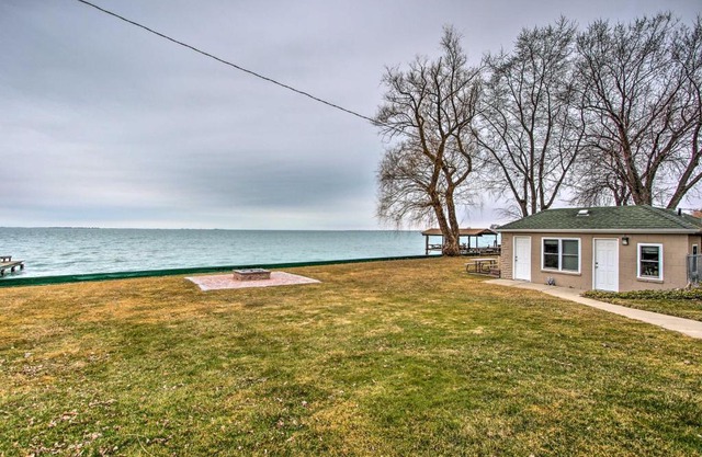 Waterfront Home with Shared Dock on Lake St Clair!
