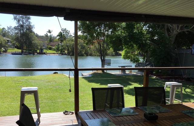 Waterfront on the Kalang River, Urunga, NSW