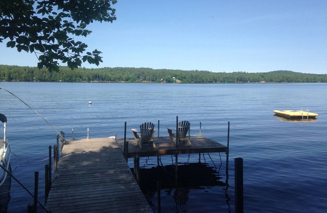 Waterfront, spacious home on secluded lot on Long Lake in Harrison