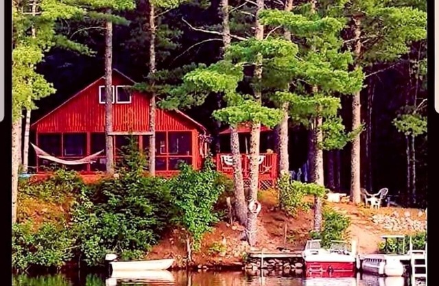 Waterfront Traditional Maine Camp