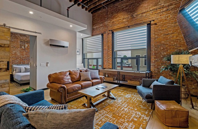 XCHNG King Bed Luxury Downtown, XCHNG. Industrial Executive Loft w/King Bed