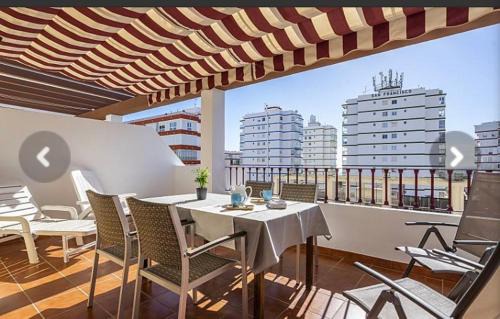 Torre del Mar Apartment | Ático con vistas cerca del mar - Penthouse - parking - terraza