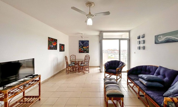 Parque Oasis Apartment | Ótimo apto a 450m do mar em Peruíbe/SP
